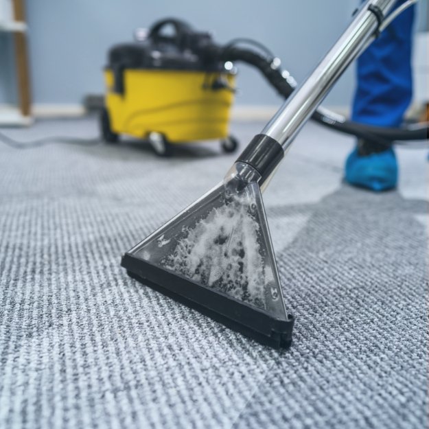Commercial carpet cleaning experts restoring office carpets in Rochester NY